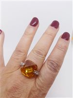 Anello Rudelli Zambetti Gioielli Donna in Argento Topazio ANVIOL1 - ANVIOL1